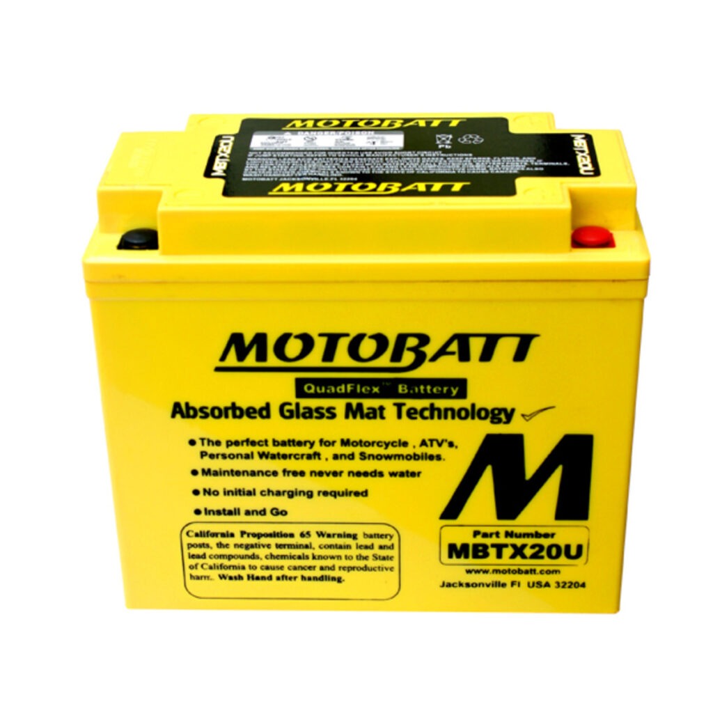 Motobatt Heavy Duty Motorcycle Battery Mbtx U Budget Batteries