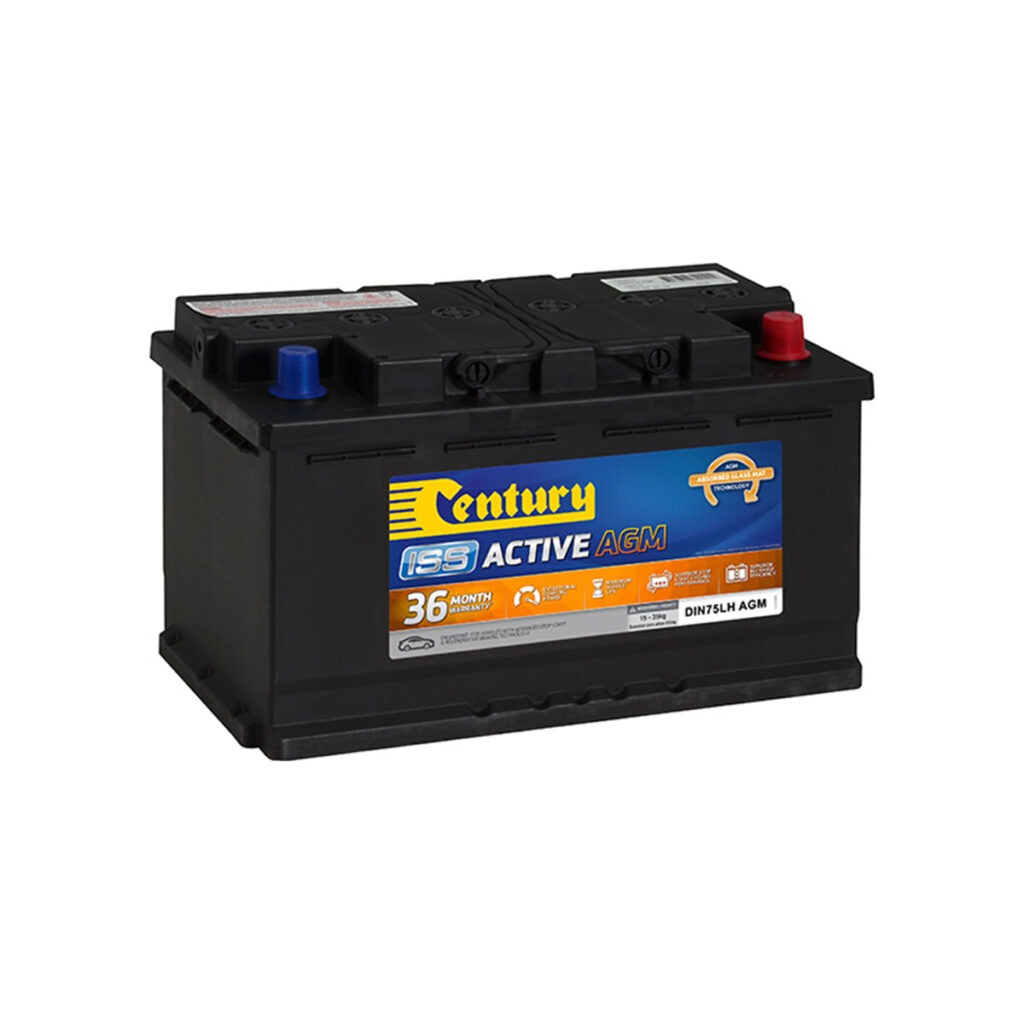 Century AGM Stop Start Batteries DIN75LH AGM - Budget Batteries