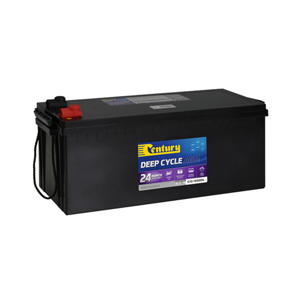 Century Deep Cycle Agm Range C12 165xda Budget Batteries 6465