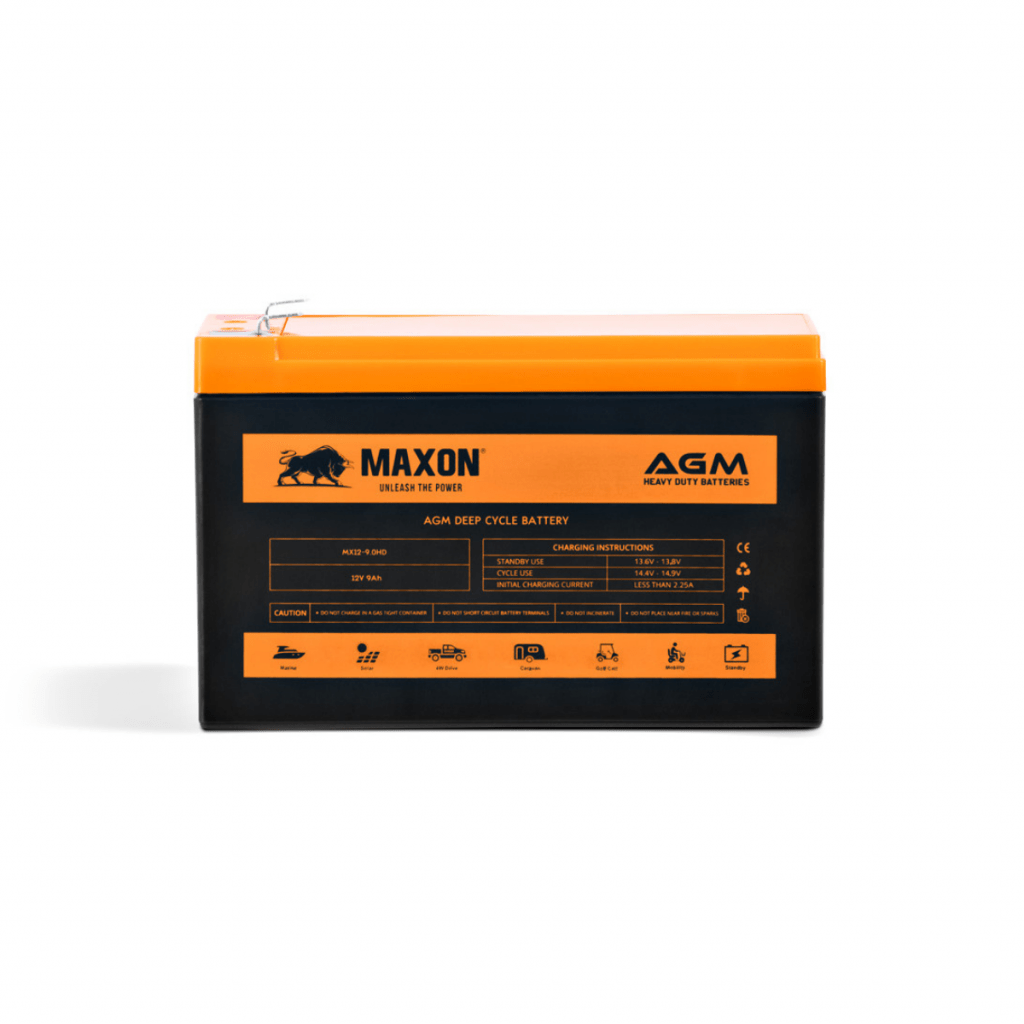 Maxon Agm Heavy Duty Deep Cycle Battery Mx Hd Budget Batteries