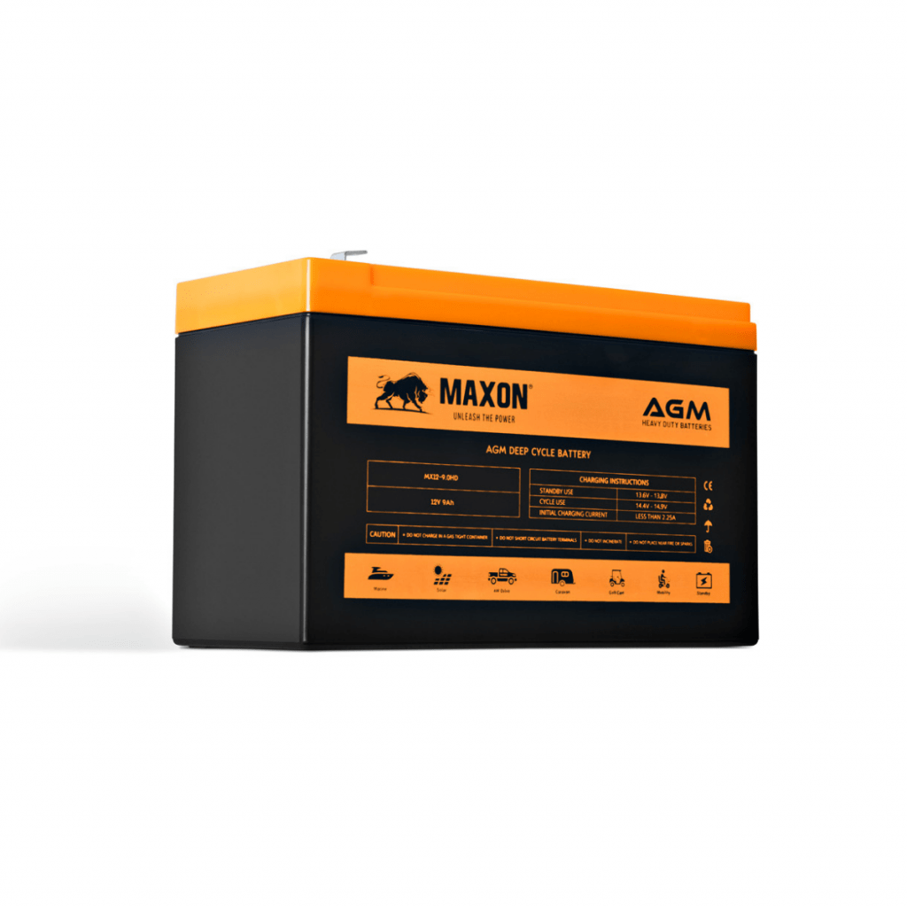 Maxon Agm Heavy Duty Deep Cycle Battery Mx Hd Budget Batteries