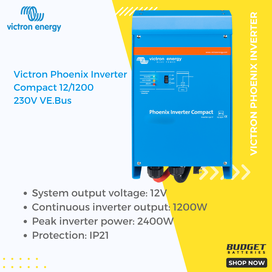 12V 1000w Inverter - Victron Energy Phoenix Inverters- Free shipping!