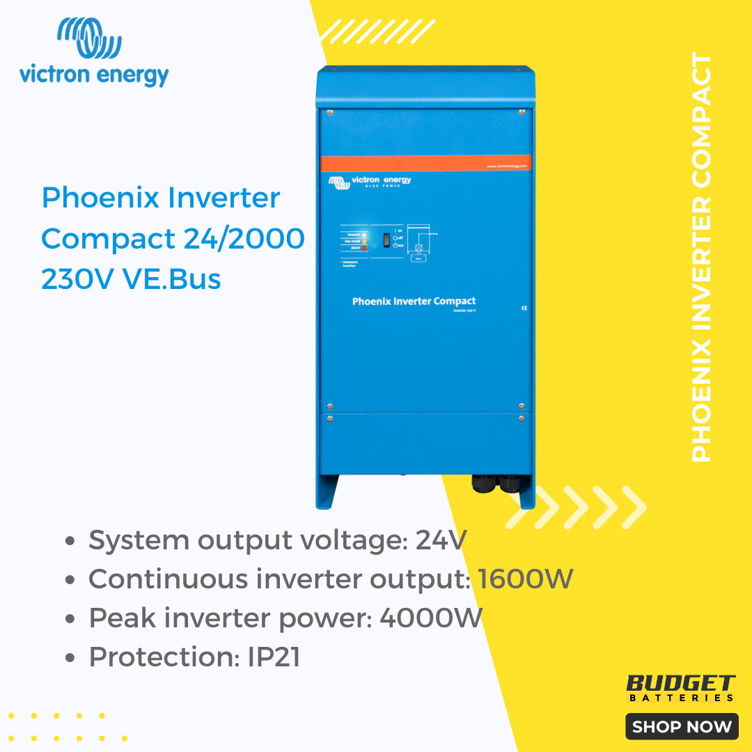 Victron Phoenix Inverter Compact 24/2000 230V VE.Bus (CIN242200000)