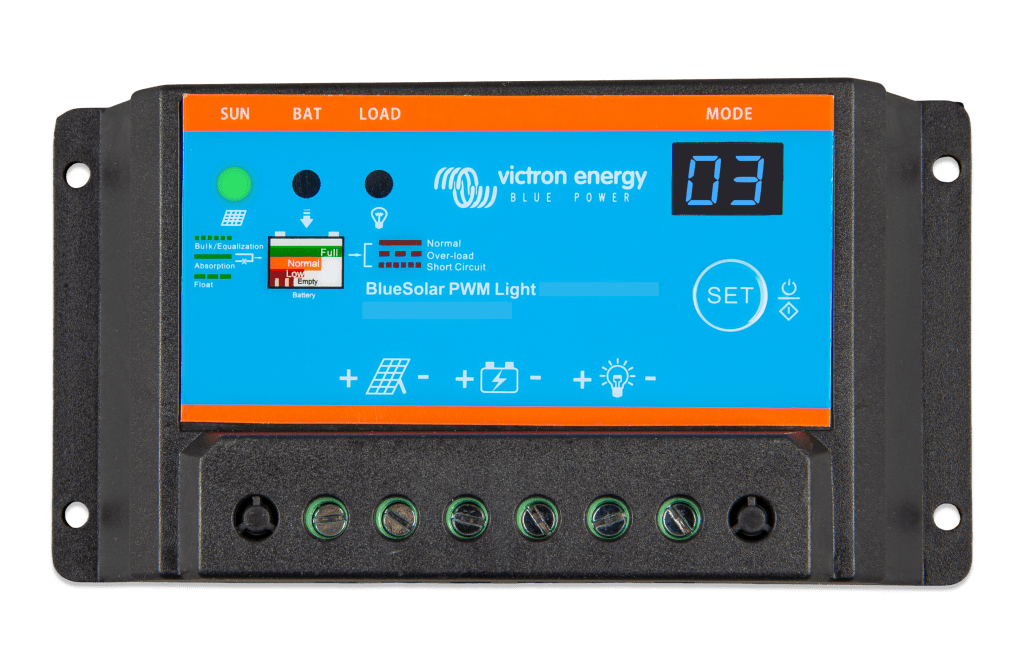 Victron BlueSolar PWM-Light Charge Controller 12/24V-30A