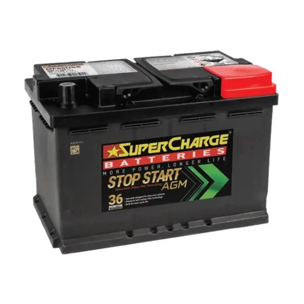 SuperCharge AGM Start Stop Battery MF66HSS