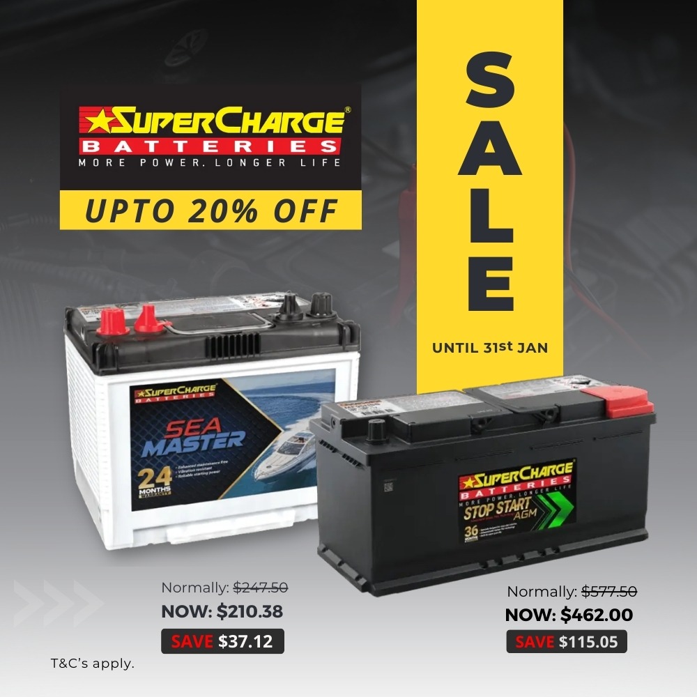 Supercharge Battery Sale 2025