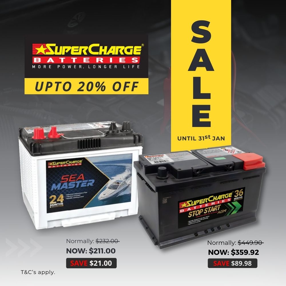 budget battery supercharge sale popup