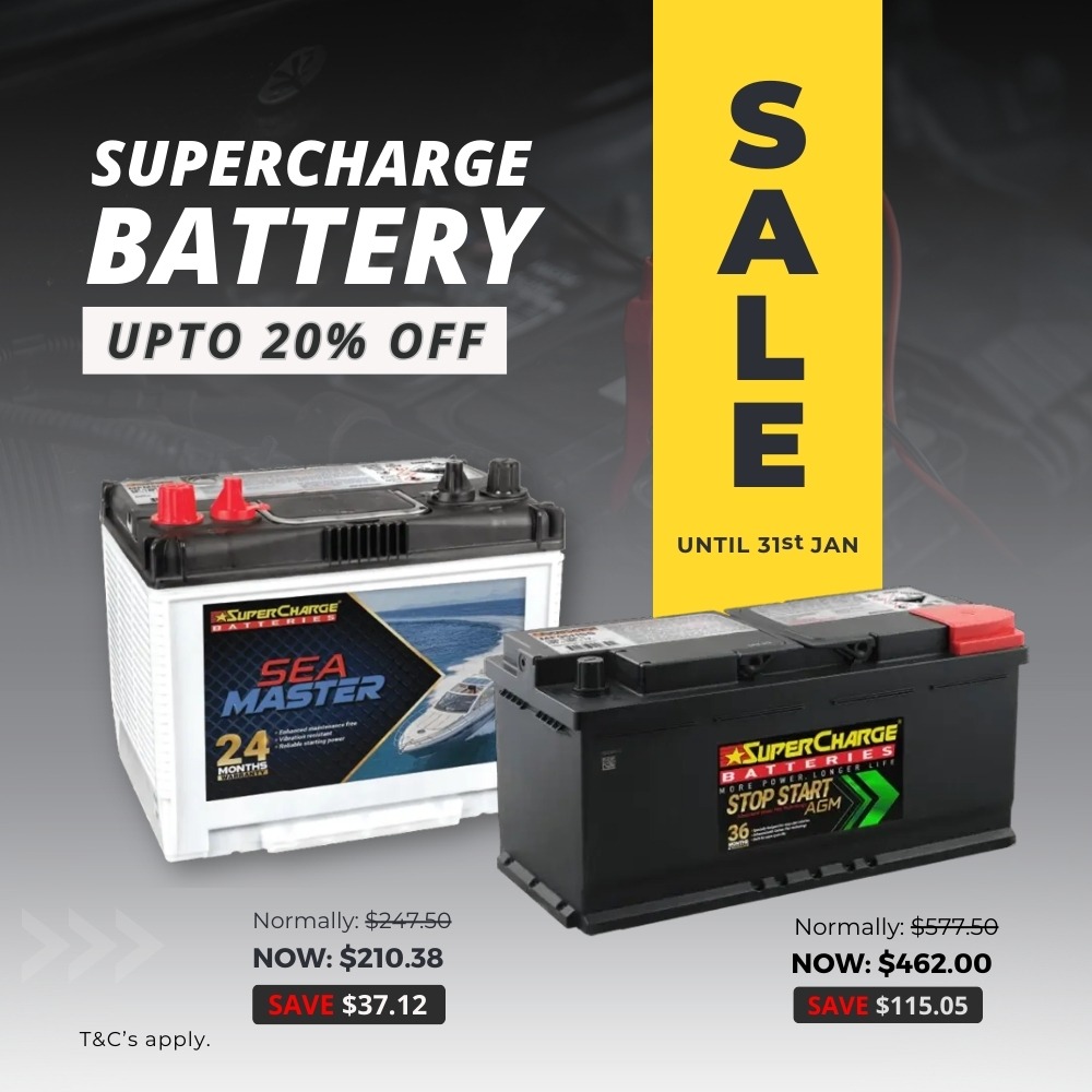 Supercharge Battery Sale 2025